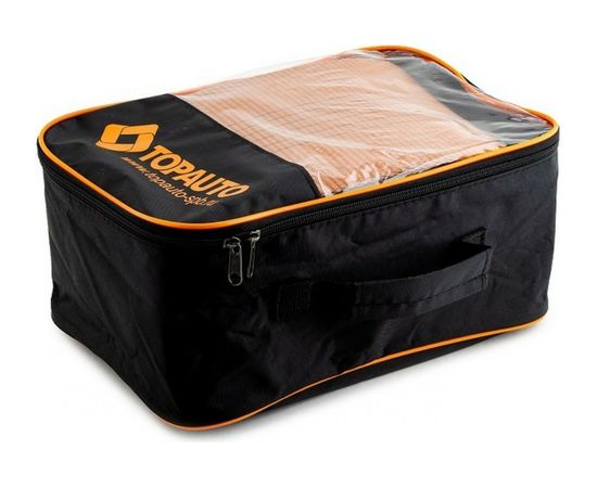 Буксировочный трос TOPAUTO РОСТРОС ПРЕМИУМ 42 т 2 петли 6 метров, сумка 180426С – изображение 3