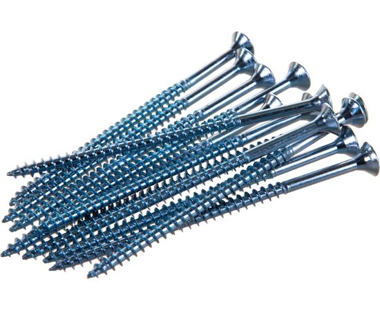 Универсальный шуруп с потайной головкой ЕВРОПАРТНЕР Zn 5х90 12шт. 14 1285 2 – изображение 4