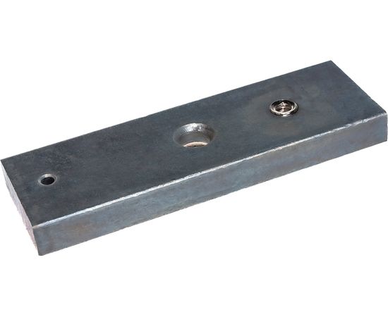 Электромагнитный замок ACCORDTEC 180 кг, 12V, 0.4 A, 180x40x25, 0.8 кг ML-180K с планкой – изображение 4