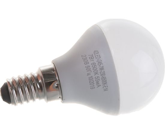Светодиодная лампа Sweko 5 шт 42LED-G45-7W-230-6500K-E14 – изображение 4