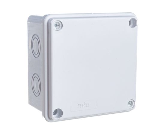 Распаячная влагозащищенная коробка MTG настенная 100x100x50 с болтами IP65 31394 – изображение 4