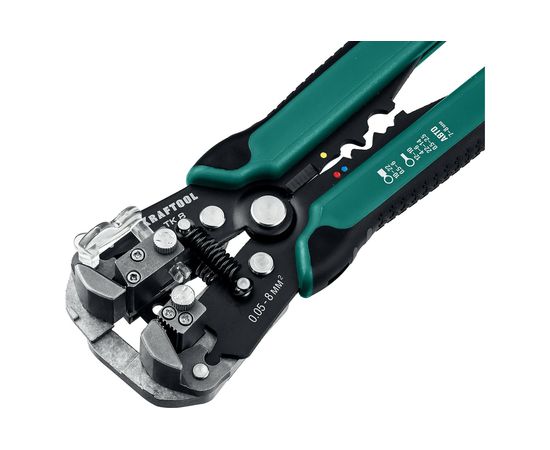 Стриппер KRAFTOOL TK-8 автоматический, многофункциональный, 0.05 - 8 мм2, 22637 – изображение 5