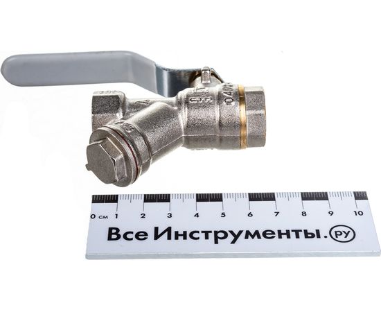 Шаровой кран СТМ СТАНДАРТ 1/2", с фильтром, рычаг CWFFF012 – изображение 5