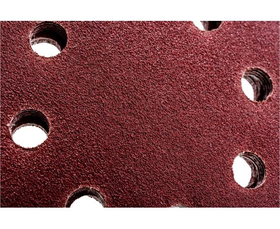 Круг шлифовальный на липучке по дереву/металлу 10 шт. (125 мм; P100; 8 отверстий) Gigant G-1019 – изображение 6