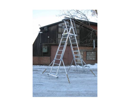 Телескопическая лестница-платформа MEGAL ТЛП (1.9 - 3.3) 4687201843788 – изображение 6
