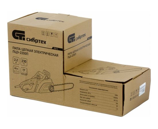 Электрическая цепная пила СИБРТЕХ ПЦЭ-2200П 95614 – изображение 7
