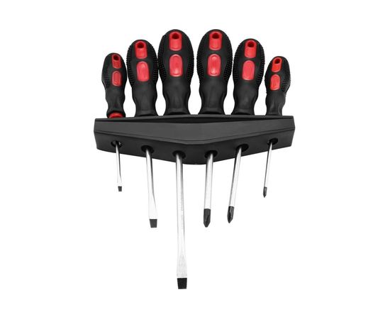 Набор отверток с эргономичными рукоятками DEKO SS06 065-0601 