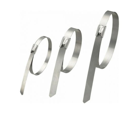 Стальной кабельный хомут Экопласт 4.6х152 мм 45315 