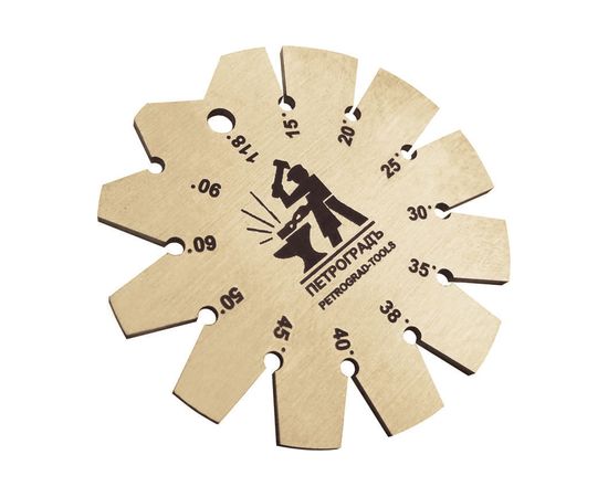 Угломер для проверки заточки инструментов ПЕТРОГРАДЪ круглый М00017823 