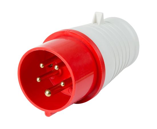 Вилка REXANT 015 переносная 3Р+РЕ+N 16А 380В IP44 11-8902 