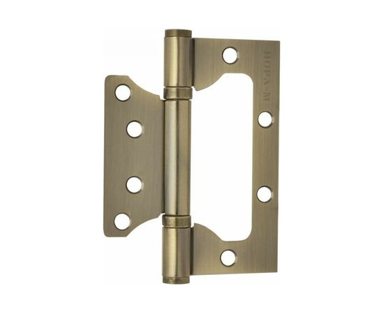 Универсальная накладная петля НОРА-М 800-4"" FHP AB бронз.покр. без колп. 100х75х2,5 14651 