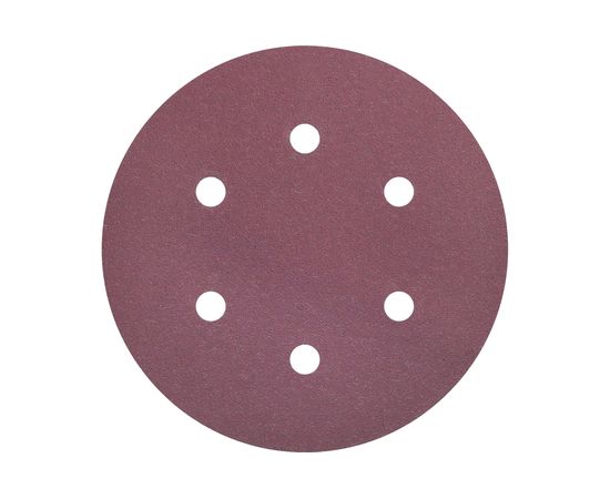 Круг шлифовальный на липучке siaspeed 1950 (5+1 шт; 150 мм; 6 отверстий; P80) sia Abrasives ss6-150-6-080 