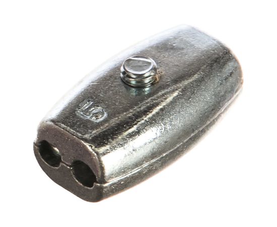 Зажим троса ЗУБР Бочонок 5мм, 2 шт, 304456-05 