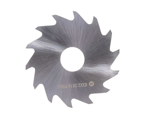 Фреза отрезная (63х2.0х16 мм; Р6М5; т3; Z=14; 2254-0504 ГОСТ 16230-81) ИНСТУЛС 00001416901 