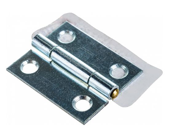 Узкая петля VORMANN 25х20х0,8 мм, оцинк., латунный штифт 00501 025 Z 