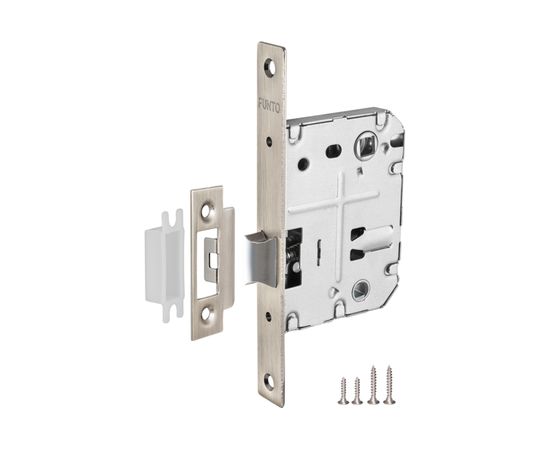 Врезная защелка PUNTO L72-50 SN мат.никель 36943 