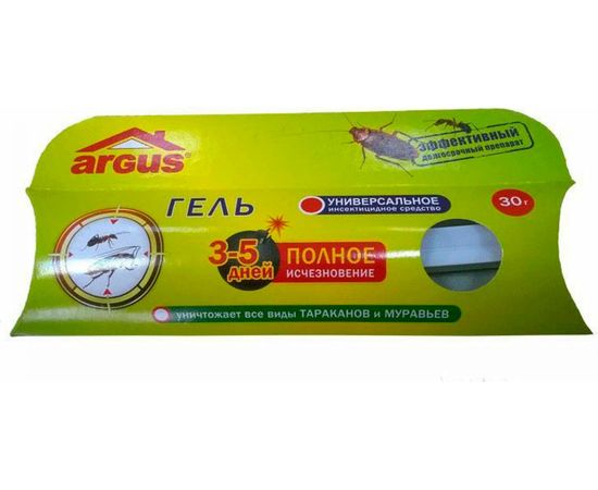 Универсальный гель от тараканов и муравьев Argus 30 г AR-695 