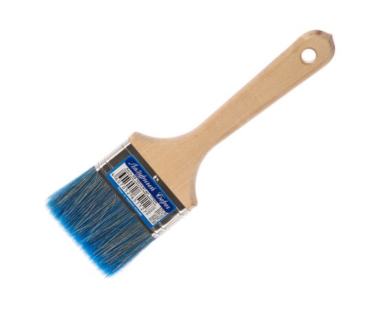Флейцевая кисть для красок и лаков на водной основе Лазурный берег смешанная щетина, В7 КФ 70х14 B7 