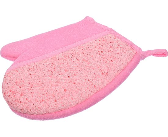 Мочалка из целлюлозы Банные Штучки Варежка, 28х18 см, 4 цвета 40107 – изображение 11