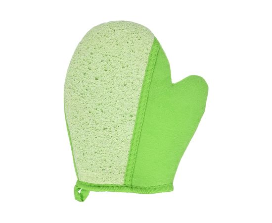 Мочалка из целлюлозы Банные Штучки Варежка, 28х18 см, 4 цвета 40107 – изображение 13