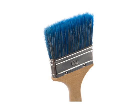 Флейцевая кисть для красок и лаков на водной основе Лазурный берег смешанная щетина, В7 КФ 70х14 B7 – изображение 2