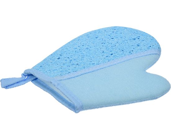 Мочалка из целлюлозы Банные Штучки Варежка, 28х18 см, 4 цвета 40107 – изображение 2