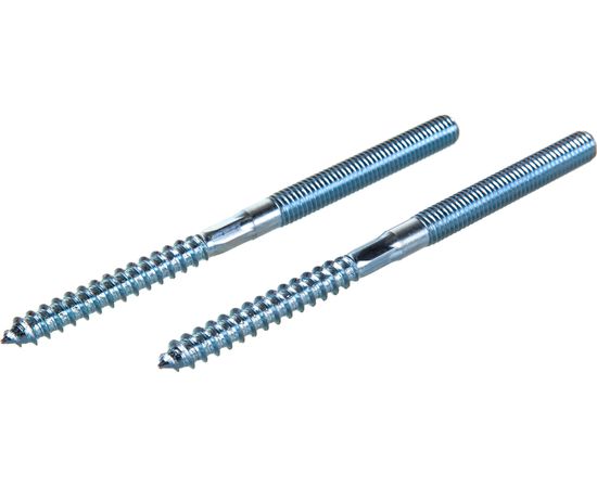 Сантехническая шпилька к хомуту ЕВРОПАРТНЕР Zn 8х120 2шт. 5 9507 2 – изображение 2