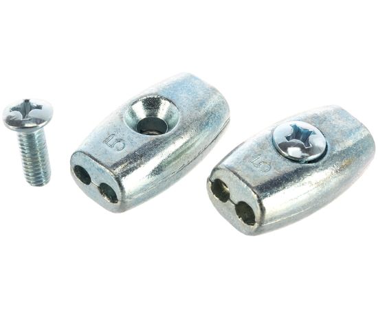 Зажим троса ЗУБР Бочонок 5мм, 2 шт, 304456-05 – изображение 2