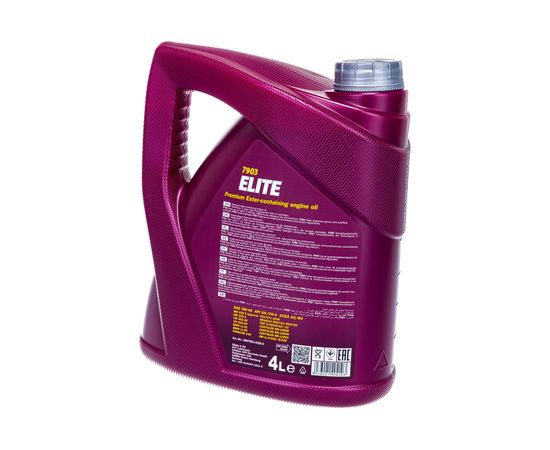 Синтетическое моторное масло MANNOL ELITE 5W40 4 л 1006 – изображение 2