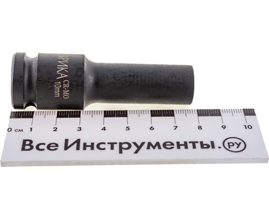 Головка торцевая 6-гранная ударная глубокая (10 мм; 78 мм; 1/2) ЭВРИКА ER-95803 – изображение 3