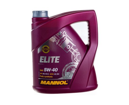 Синтетическое моторное масло MANNOL ELITE 5W40 4 л 1006 – изображение 3