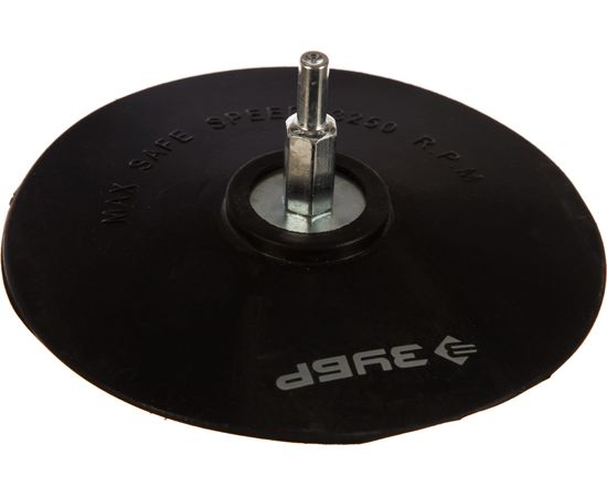 Насадка шлифовальная с прижимной шайбой под шлифовальные круги (125 мм; 8 мм) для дрелей ЗУБР 3574-125 – изображение 3