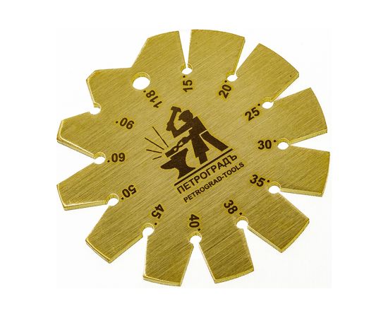 Угломер для проверки заточки инструментов ПЕТРОГРАДЪ круглый М00017823 – изображение 3