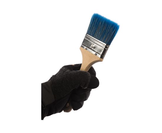 Флейцевая кисть для красок и лаков на водной основе Лазурный берег смешанная щетина, В7 КФ 70х14 B7 – изображение 3