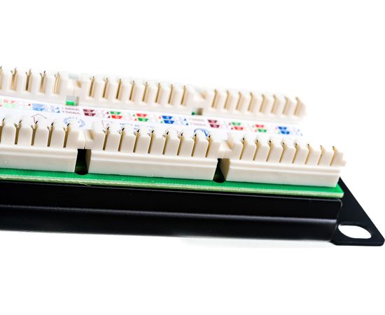 Патч-панель Hyperline PP3-19-24-8P8C-C5E-110D 19, 1U, 24 порта RJ-45, категория 5e, Dual 246095 – изображение 3