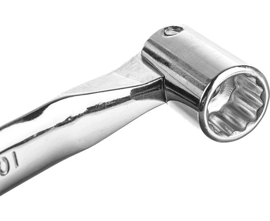 Торцевой ключ HORTZ шарнирный 10х13 хромированный HOR 352139 – изображение 3