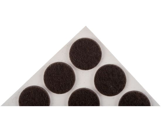 Самоклеящиеся накладки на мебельные ножки, набор "COMFORT" Stayer 175 шт, коричневые 40916-H175 – изображение 4