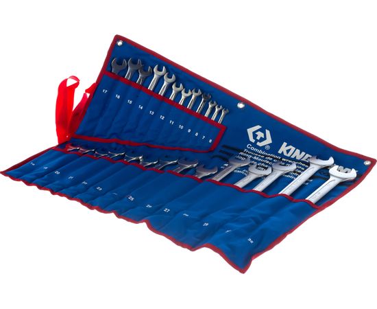 Набор комбинированных ключей KING TONY 6-32 мм 26 предметов 1226MRN – изображение 5
