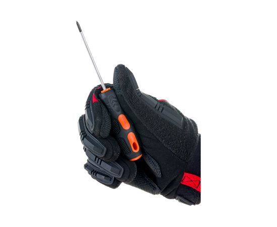 Крестообразная отвертка Park PH0 х75мм двухкомпонентная рукоятка OTV014DK 356014 – изображение 5