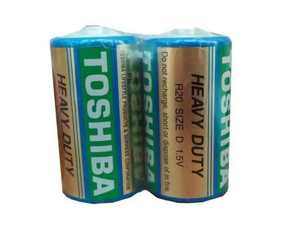 Солевой элемент питания Toshiba R20 140 – изображение 5