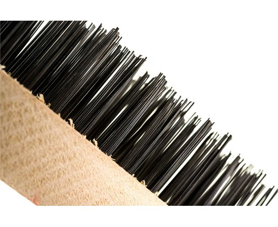 Металлическая щетка DolleX 6-ти-рядная, с деревянной ручкой BRW-06 – изображение 6