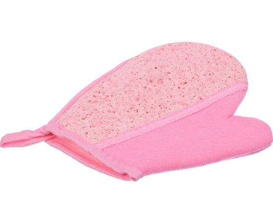 Мочалка из целлюлозы Банные Штучки Варежка, 28х18 см, 4 цвета 40107 – изображение 10