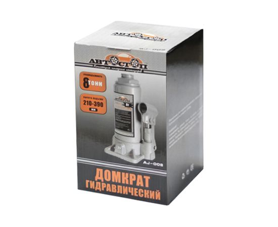 Гидравлический бутылочный домкрат 8т АВТОСТОП AJ-008 