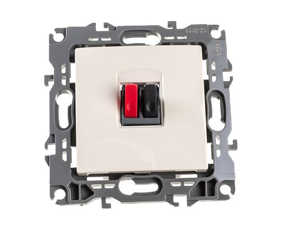 Аудио розетка ЭРА 12-3111-02 IP20, 12, слоновая кость Б0027452 