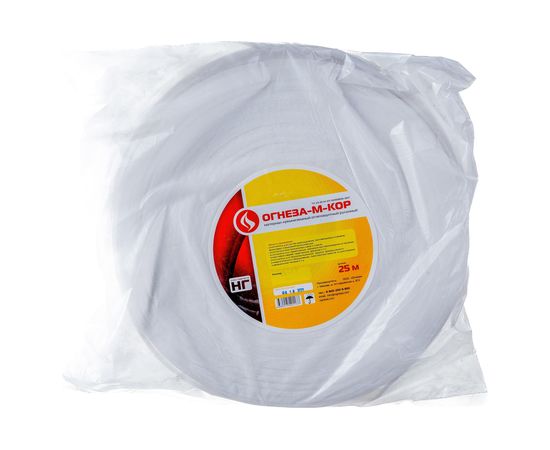 Негорючий уплотнитель Огнеза М-КОР 3х20 мм, рулон 25 пог.м. 106720 