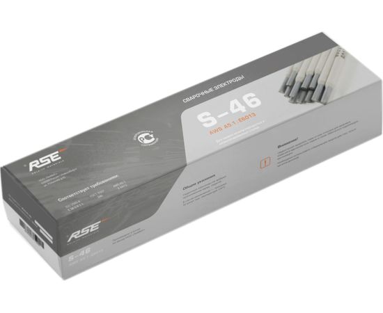 Электроды сварочные S-46 (3.2х350 мм; 5 кг; Е6013) RSE 00-00000007 