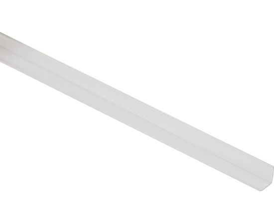 Экран для профиля САВ280 ЭРА 1616S-2B прозрачный квадратный, 2м Б0039450 