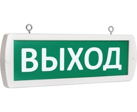 Аварийный светильник SLT Топаз 24-Д ВЫХОД зеленый 10114 