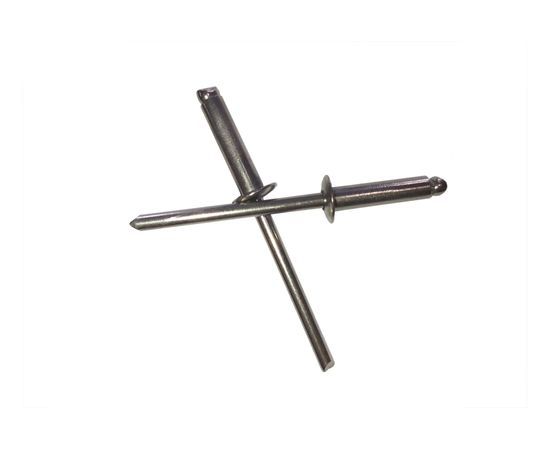 Вытяжная заклепка ZAMETAL 6x25 сталь/сталь, DIN 7337, оц. уп. 250 шт. ZA519481 