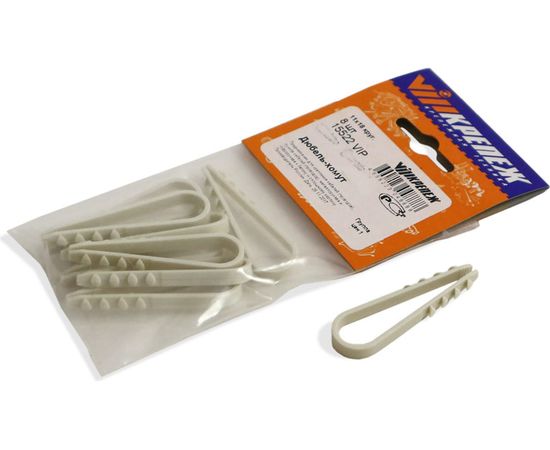 Круглый дюбель-хомут VIPкрепеж 11х18, 8 шт. 15522 VIP 